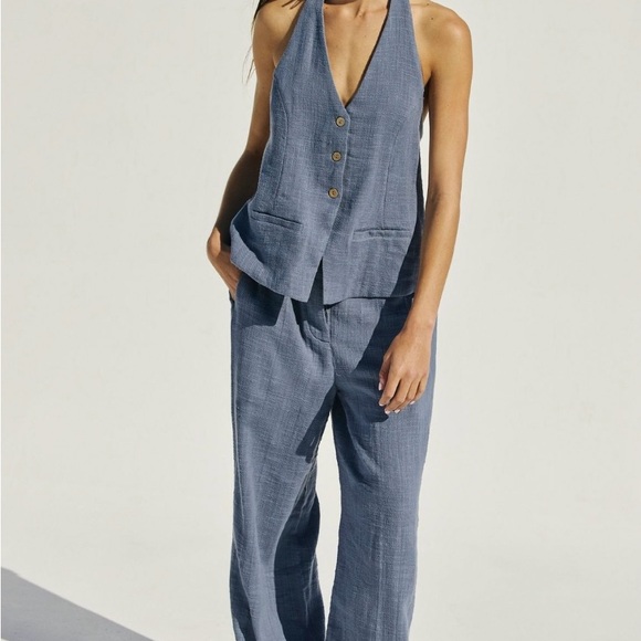 Free People “Take Me To Paris” low back set - Picture 1 of 5